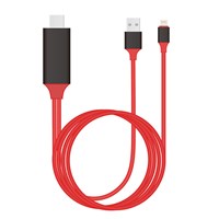 1080P MHL to HDMI cable for iphone 8pin to HDMI HDTV Cable 蘋果MHL Lightning to HDMI接口，蘋果視頻線
